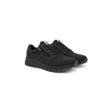 Pantofi sport barbati  304677441 - Piele ecologica - Negru - Negru