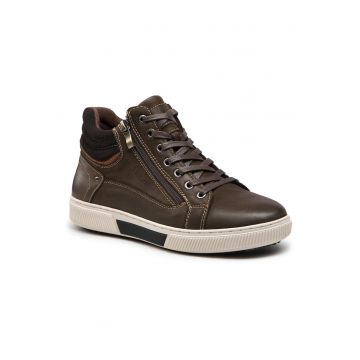 Pantofi sport barbati  Piele naturala - Maro