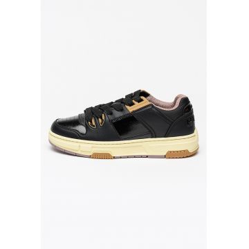 Pantofi sport cu insertii de piele ecologica Yarrow