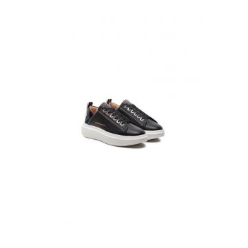 Pantofi sport dama  304490675 - Piele naturala - Negru Pantofi sport dama  304490675 - Piele naturala - Negru