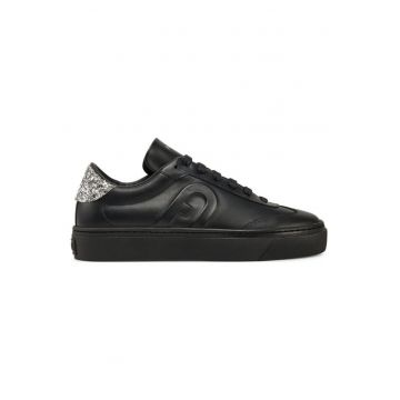 Pantofi sport dama  304905742 - Piele naturala - Negru