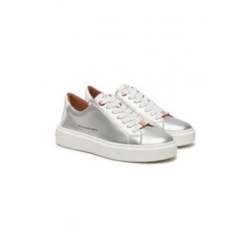 Pantofi sport dama  305199898 - Piele ecologica - Argintiu - Argintiu