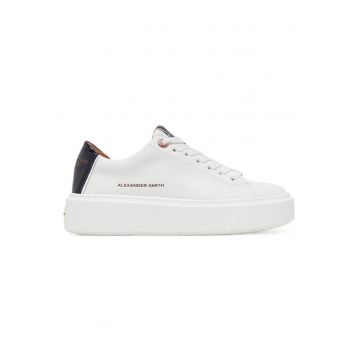 Pantofi sport dama  305357045 - Piele naturala - Alb Pantofi sport dama  305357045 - Piele naturala - Alb