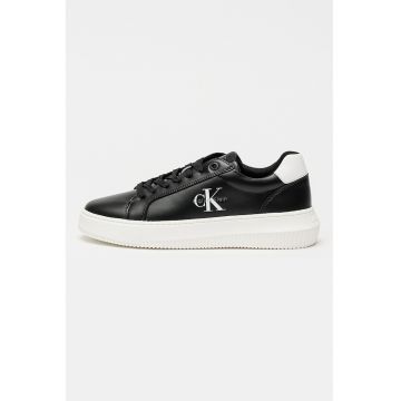 Pantofi sport de piele cu logo
