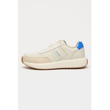 Pantofi sport de piele cu logo City Runner Pantofi sport de piele cu logo City Runner