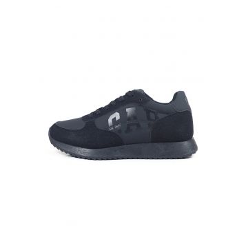 Pantofi sport de piele ecologica cu logo Pantofi sport de piele ecologica cu logo
