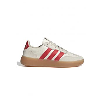 Pantofi sport de piele si piele intoarsa cu logo contrastant Barreda Decode