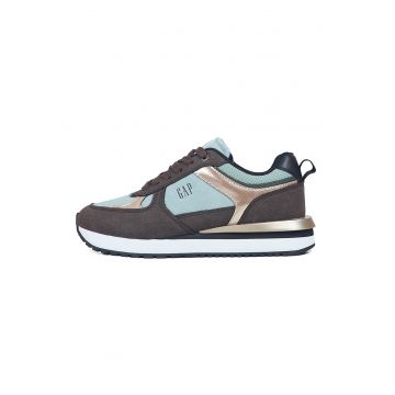 Pantofi sport flatform cu logo Pantofi sport flatform cu logo