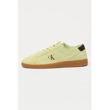 Pantofi sport low-cut de piele Pantofi sport low-cut de piele