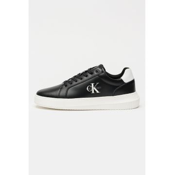 Pantofi sport low-cut de piele Pantofi sport low-cut de piele