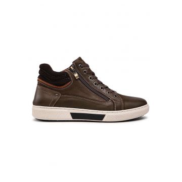 Pantofi Sport  Mid LCJ-22-33-1470M - Barbati - Maro - Maro