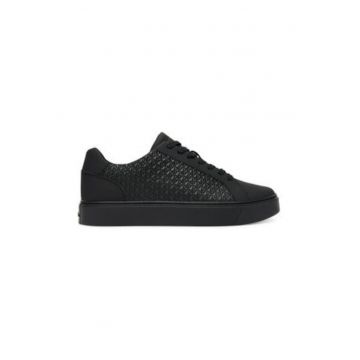 Tenisi barbatesti -  piele naturala - culoare negru