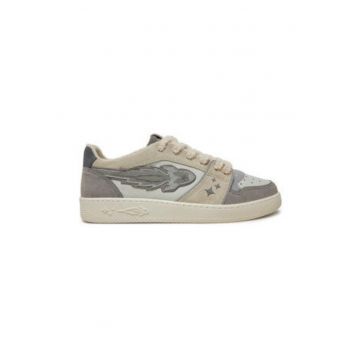 Pantofi sport barbati  305206824 - Piele naturala - Gri - Gri