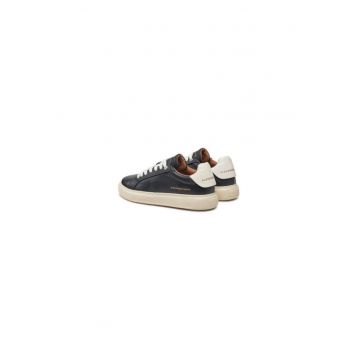 Pantofi sport barbati  Piele ecologica - Albastru Pantofi sport barbati  Piele ecologica - Albastru