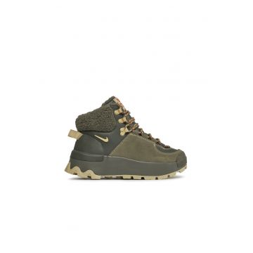 Pantofi sport dama -  303957 - Piele nabuc - Verde Pantofi sport dama -  303957 - Piele nabuc - Verde