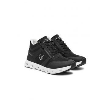 Pantofi sport dama  304316029 - Textil - Negru - Negru