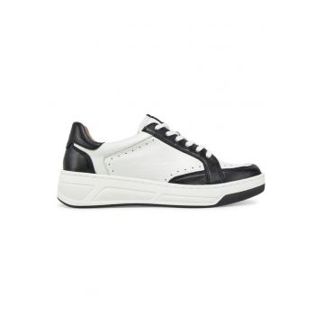 Pantofi sport dama  304664052 - Piele naturala - Alb