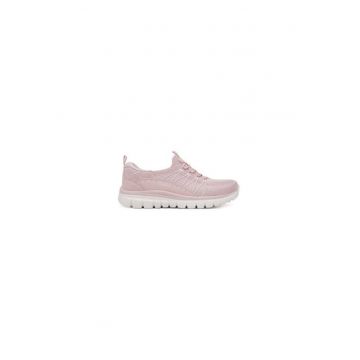Pantofi sport dama  304739897 - Textil - Roz
