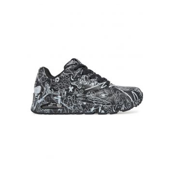Pantofi sport dama  304743320 - Piele ecologica - Negru - Negru