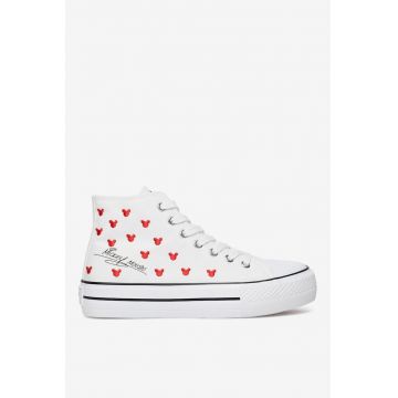 Pantofi sport dama  5905588642817 - Textil - Alb Pantofi sport dama  5905588642817 - Textil - Alb