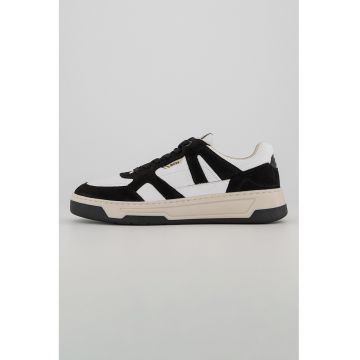 Pantofi sport de piele cu garnituri contrastante Baltimore Pantofi sport de piele cu garnituri contrastante Baltimore