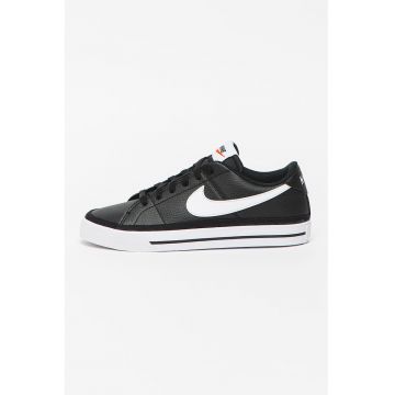 Pantofi sport de piele ecologica cu imprimeu logo Court Legacy Pantofi sport de piele ecologica cu imprimeu logo Court Legacy