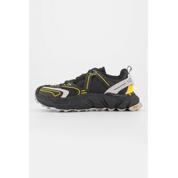 Pantofi sport de piele ecologica si material textil Pantofi sport de piele ecologica si material textil