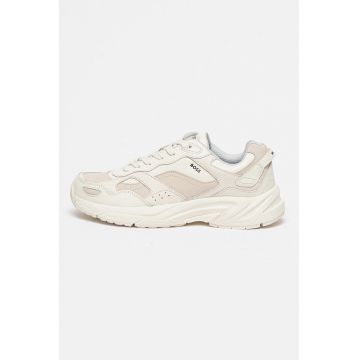 Pantofi sport demi-wedge de piele Levitt Pantofi sport demi-wedge de piele Levitt