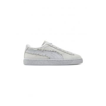 Pantofi sport Unisex  Piele naturala - Gri - Gri
