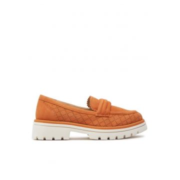 Tenisi dama -  30366351340 - Piele naturala - Portocaliu