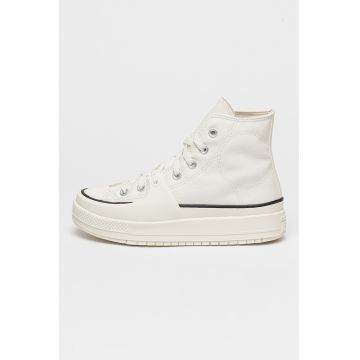 Tenisi high-top unisex Chuck Taylor All Star Construct - Alb