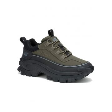Pantofi barbati P111620 -  Piele naturala - Negru/Verde Pantofi barbati P111620 -  Piele naturala - Negru/Verde