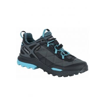 Pantofi de exterior  pentru femei Rocket DFS GTX Ws Negru/Turcoaz Pantofi de exterior  pentru femei Rocket DFS GTX Ws Negru/Turcoaz