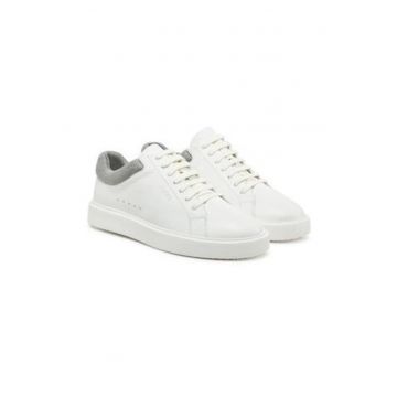 Pantofi sport barbati  305342553 - Piele naturala - Alb - Alb