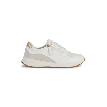 Pantofi sport cu insertii din piele intoarsa Pantofi sport cu insertii din piele intoarsa