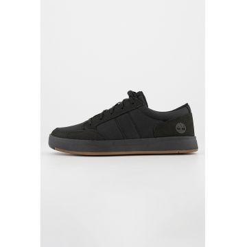 Pantofi sport cu insertii din piele nabuc Davis Pantofi sport cu insertii din piele nabuc Davis