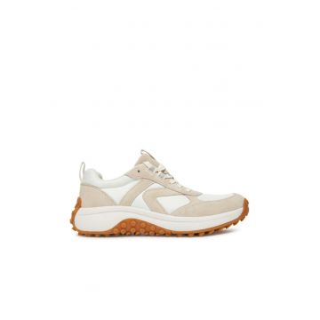 Pantofi sport dama - 1029802 -  Piele naturala - Bej