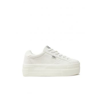 Pantofi sport dama - 1636131 -  Textil - Alb