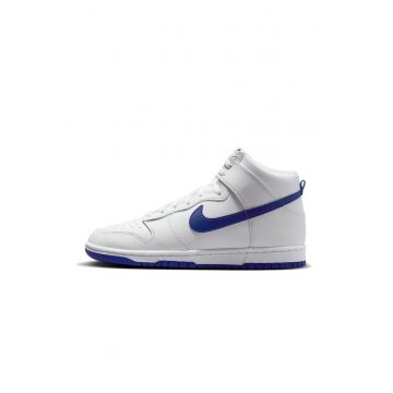Pantofi sport -  Nike Dunk Hi Retro - Piele - Alb Pantofi sport -  Nike Dunk Hi Retro - Piele - Alb