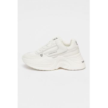 Pantofi sport wedge din piele Temple Pantofi sport wedge din piele Temple