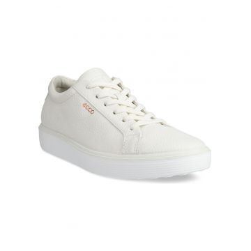 Tenisi casual dama  piele naturala - alb - Alb