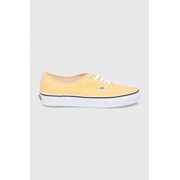 Vans teniși UA Authentic culoarea portocaliu VN0A5KRDAVL1-YELLOW