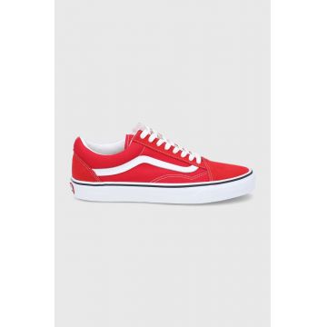 Vans teniși Ua Old Skool culoarea roșu VN0A4BV5JV61-RED