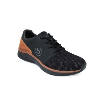 Bugatti 341-AFA01-6900-1000 pantofi cu șireturi adidași negri pentru bărbați 07007 Bugatti 341-AFA01-6900-1000 pantofi cu șireturi adidași negri pentru bărbați 07007