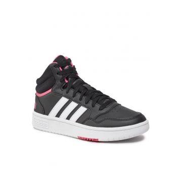 dama  Hoops 3.0 Mid - negru - sintetic dama  Hoops 3.0 Mid - negru - sintetic