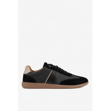 Pantofi barbati  5903419556920 - Piele nabuc - Negru Pantofi barbati  5903419556920 - Piele nabuc - Negru