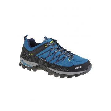 Pantofi de drumetie pentru barbati -  Piele & Stofa - Gri - 68785 Pantofi de drumetie pentru barbati -  Piele & Stofa - Gri - 68785