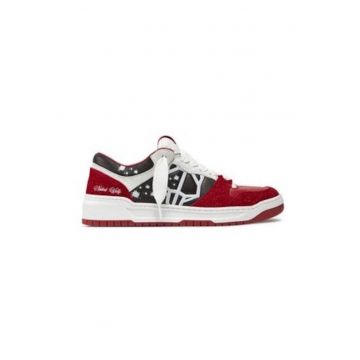 Pantofi sport barbati  304908248 - Piele naturala - Rosu - Rosu