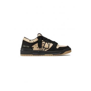 Pantofi sport barbati  304908255 - Piele naturala - Negru - Negru