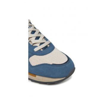 Pantofi sport barbati - NP0A4IQH -  Textil - 43 EU - Ecru/Albastru Pantofi sport barbati - NP0A4IQH -  Textil - 43 EU - Ecru/Albastru